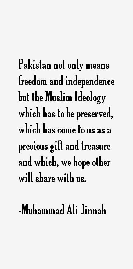 Muhammad Ali Jinnah Quotes