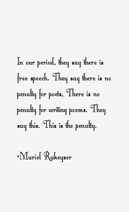 Muriel Rukeyser Quotes