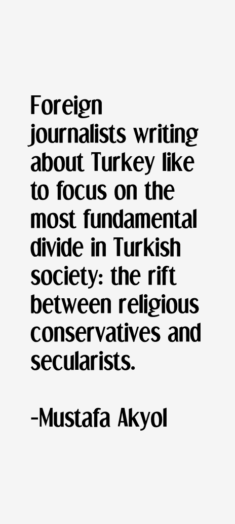 Mustafa Akyol Quotes