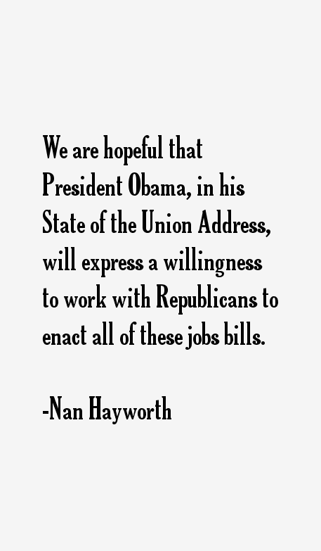 Nan Hayworth Quotes