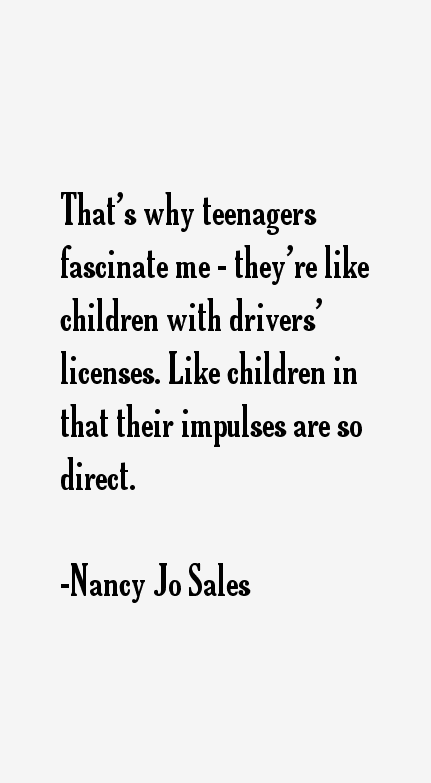 Nancy Jo Sales Quotes