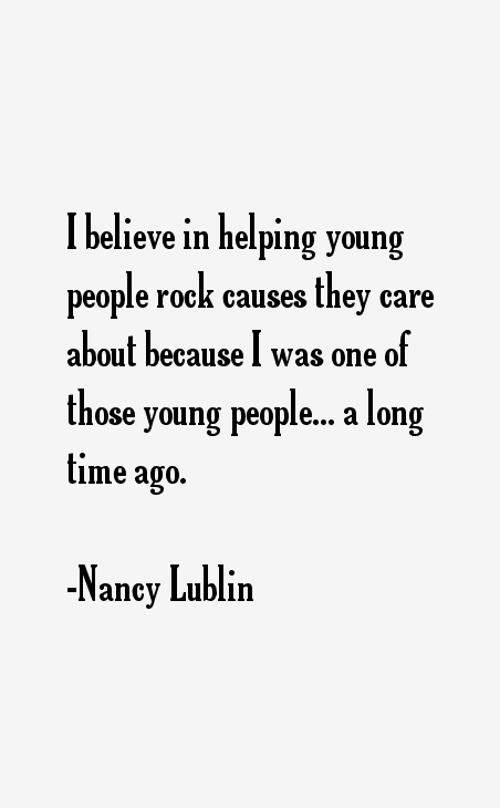 Nancy Lublin Quotes