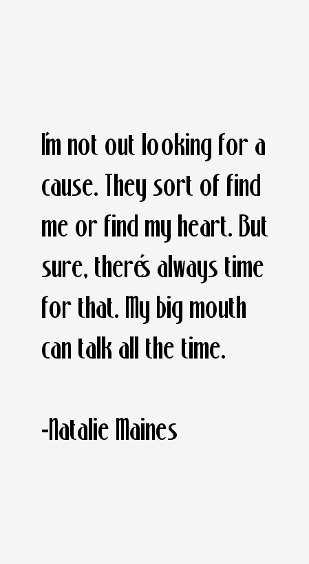 Natalie Maines Quotes