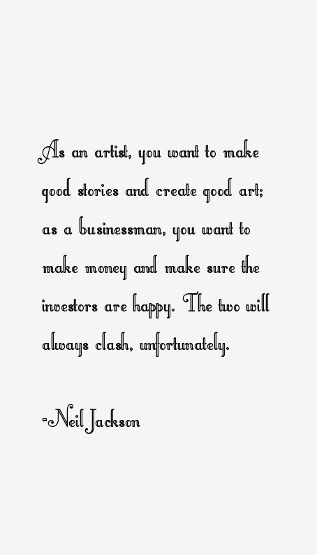 Neil Jackson Quotes