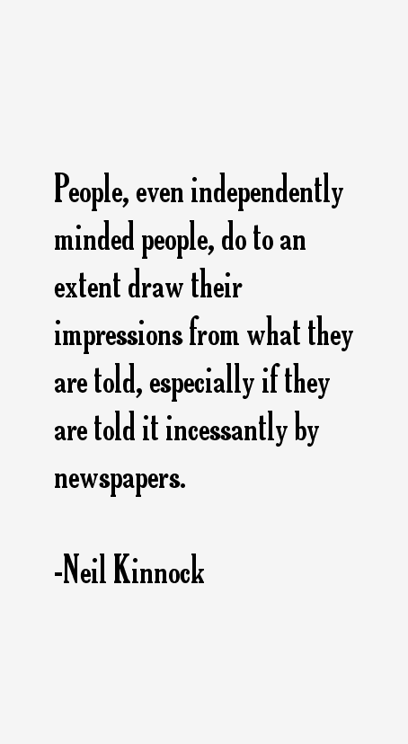 Neil Kinnock Quotes