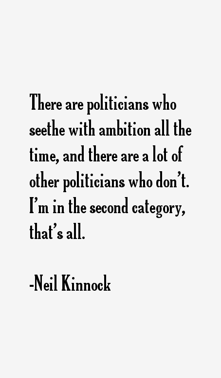 Neil Kinnock Quotes