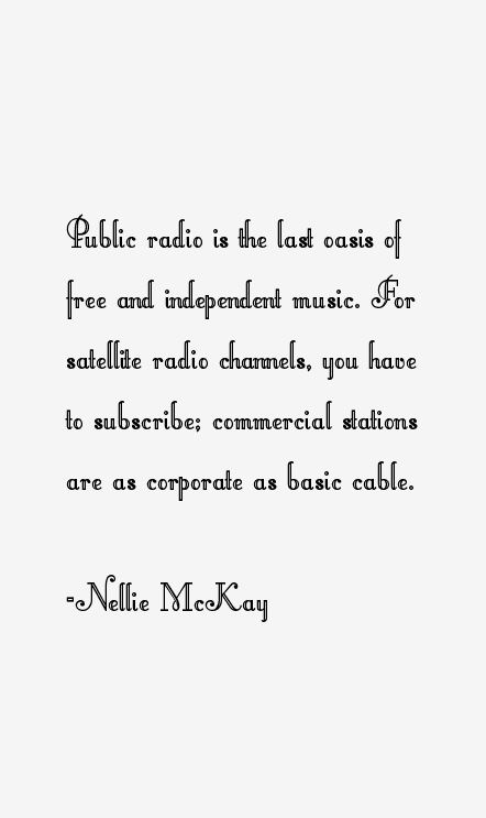 Nellie McKay Quotes