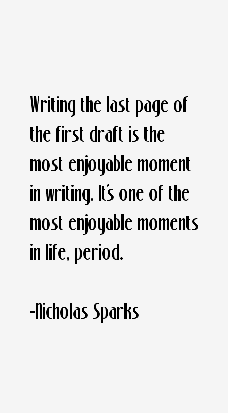Nicholas Sparks Quotes
