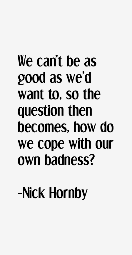 Nick Hornby Quotes