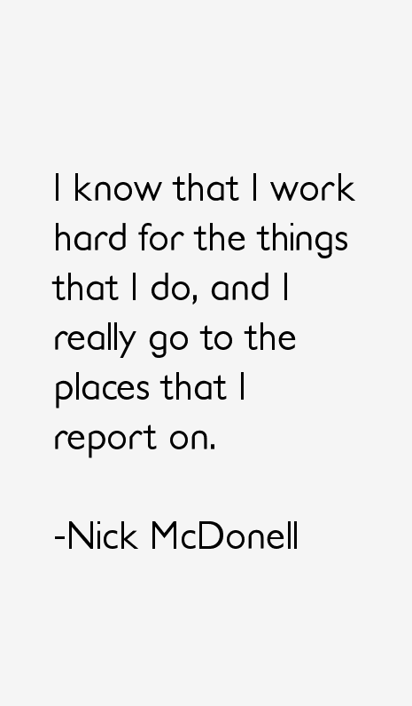 Nick McDonell Quotes