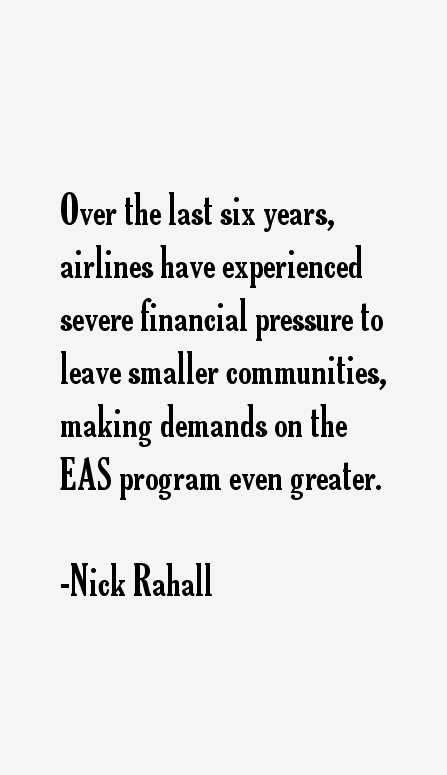 Nick Rahall Quotes