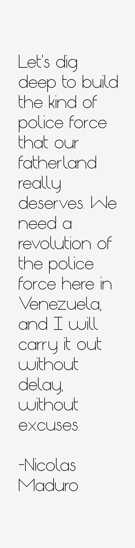 Nicolas Maduro Quotes