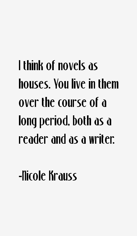 Nicole Krauss Quotes