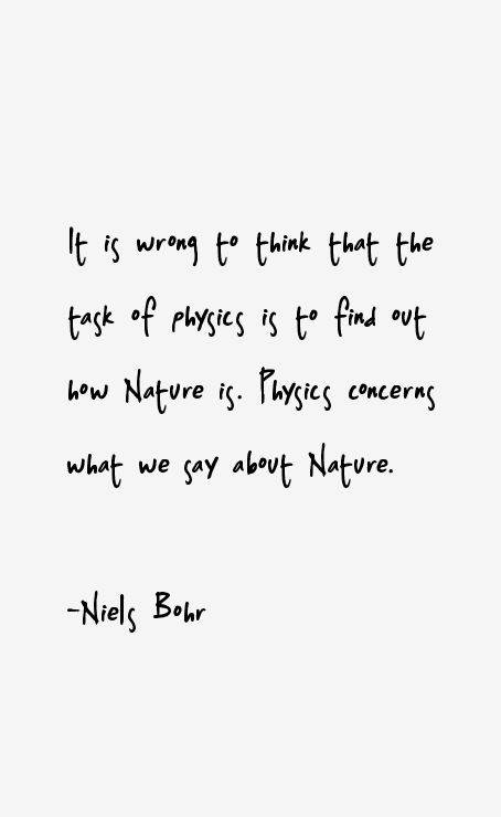 Niels Bohr Quotes