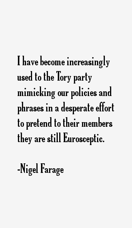 Nigel Farage Quotes