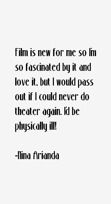 Nina Arianda Quotes