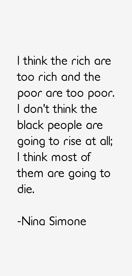 Nina Simone Quotes