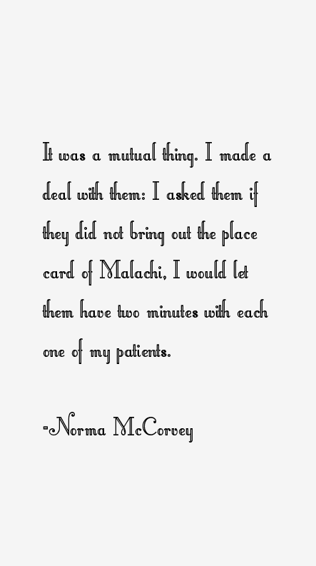 Norma McCorvey Quotes