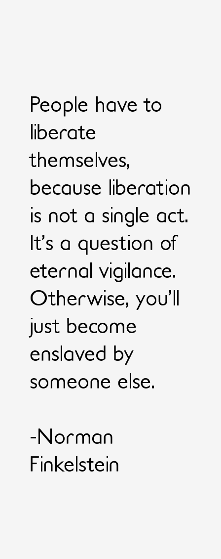 Norman Finkelstein Quotes