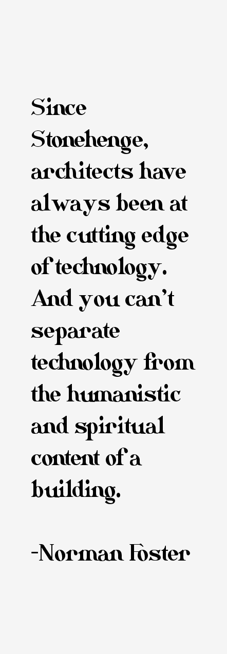 Norman Foster Quotes