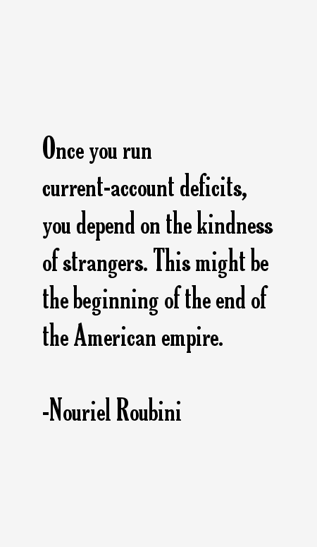 Nouriel Roubini Quotes