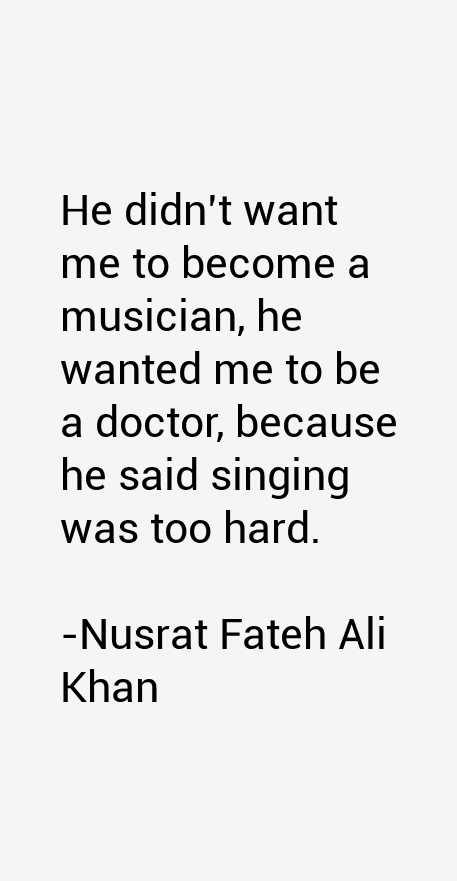 Nusrat Fateh Ali Khan Quotes