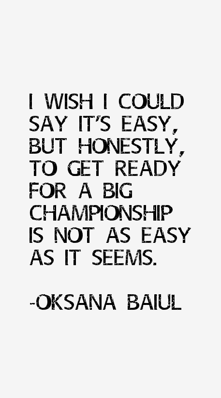 Oksana Baiul Quotes
