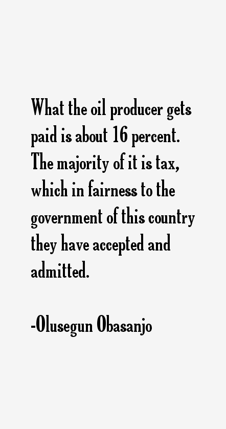 Olusegun Obasanjo Quotes