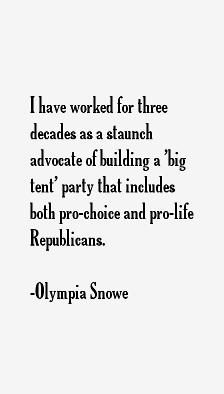 Olympia Snowe Quotes