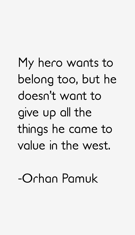 Orhan Pamuk Quotes