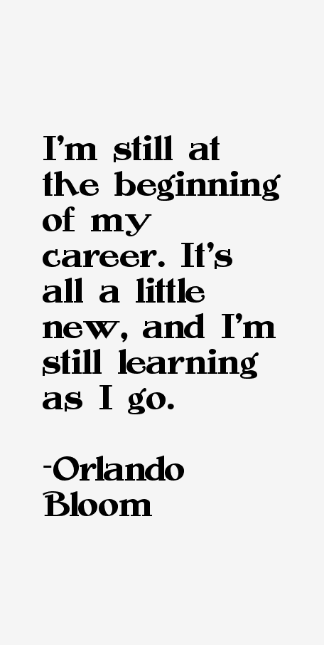 Orlando Bloom Quotes