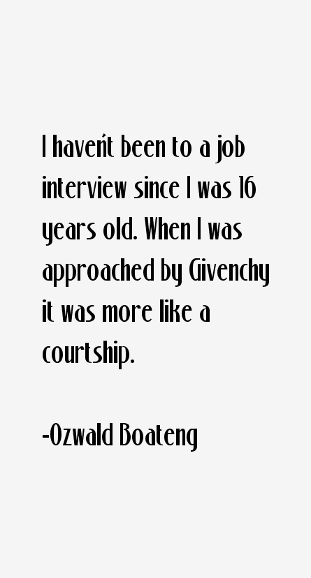 Ozwald Boateng Quotes