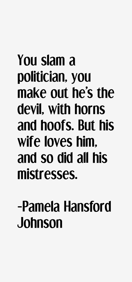 Pamela Hansford Johnson Quotes