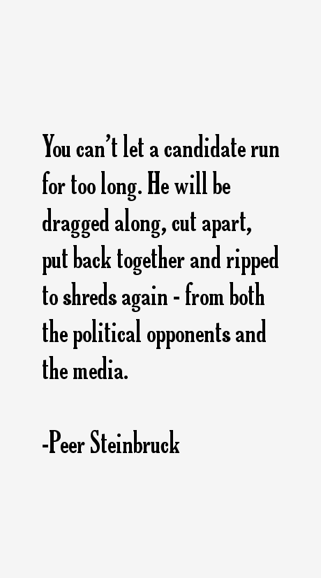 Peer Steinbruck Quotes