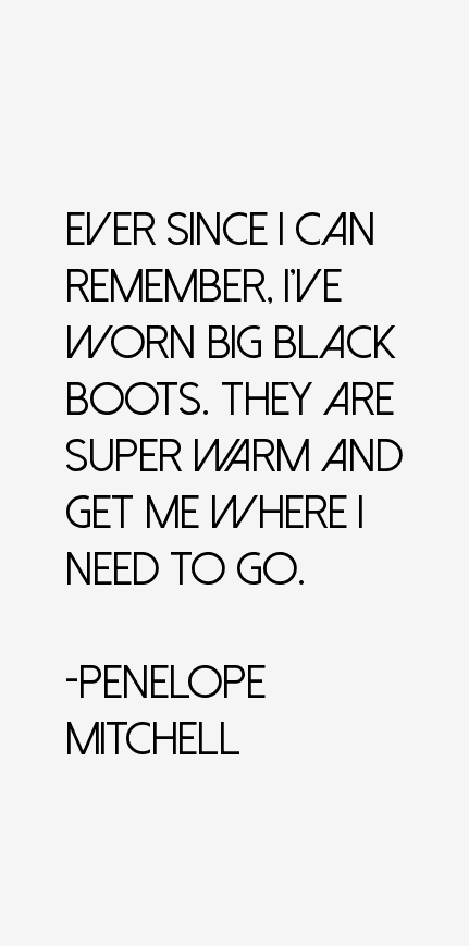 Penelope Mitchell Quotes