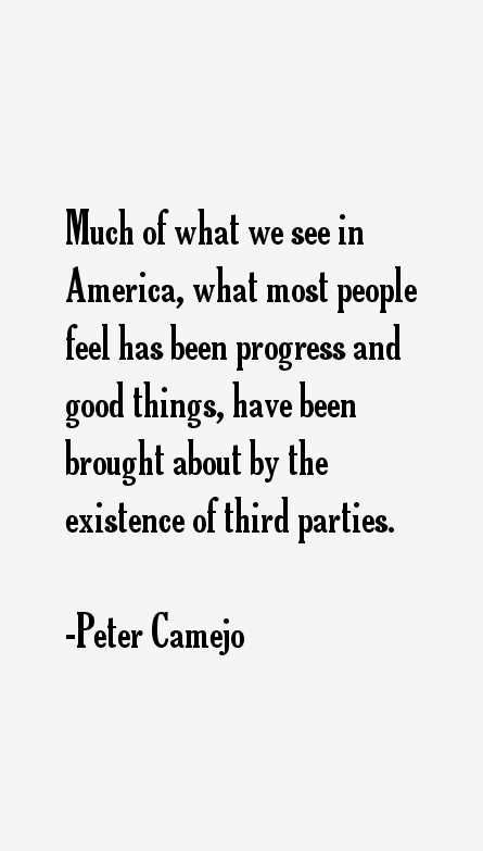 Peter Camejo Quotes