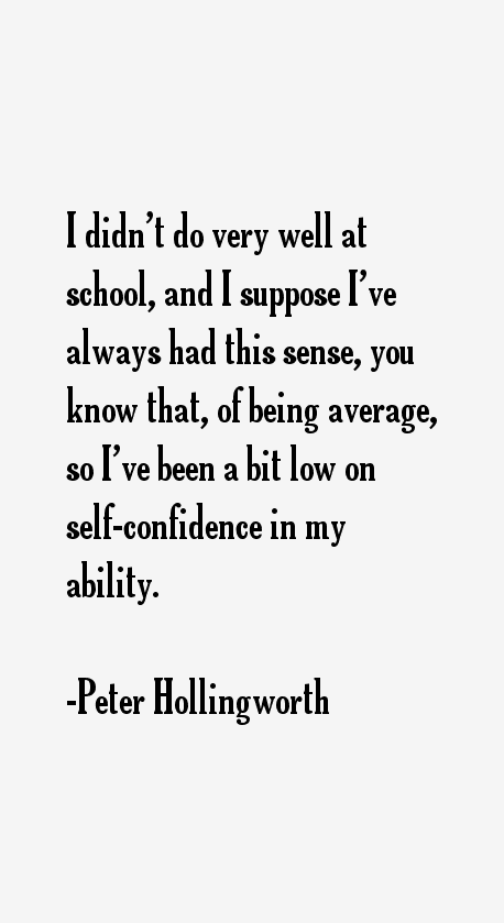 Peter Hollingworth Quotes