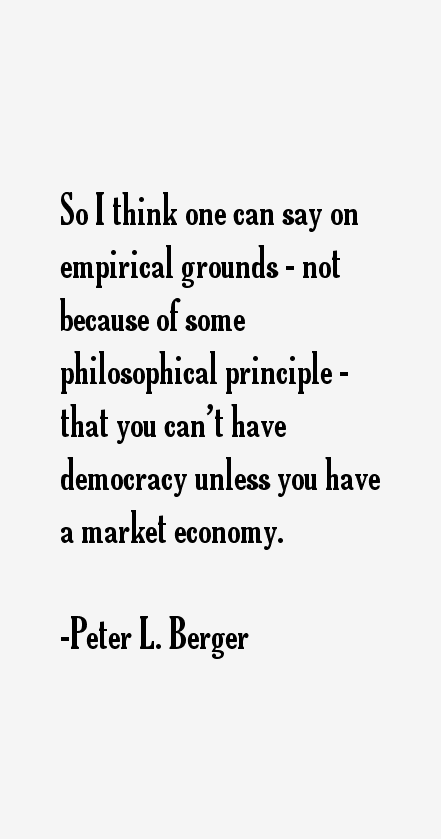 Peter L. Berger Quotes