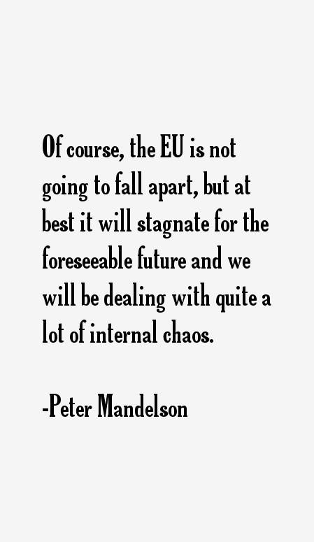 Peter Mandelson Quotes