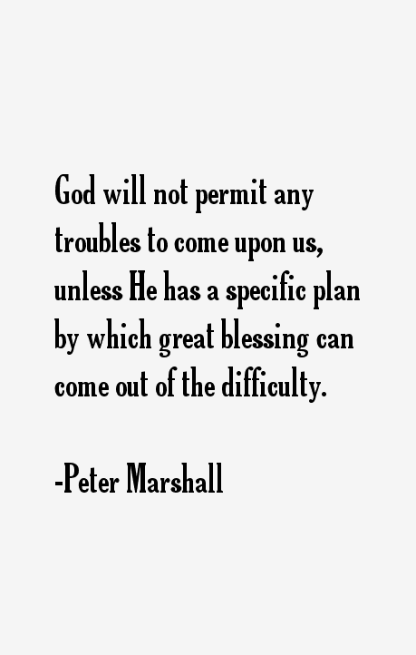 Peter Marshall Quotes