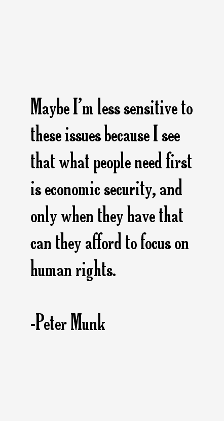 Peter Munk Quotes
