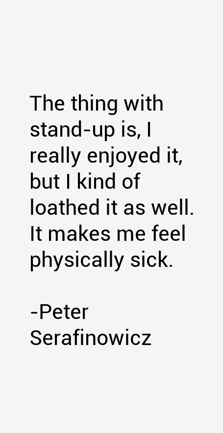 Peter Serafinowicz Quotes