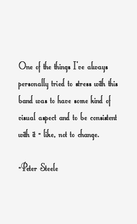 Peter Steele Quotes