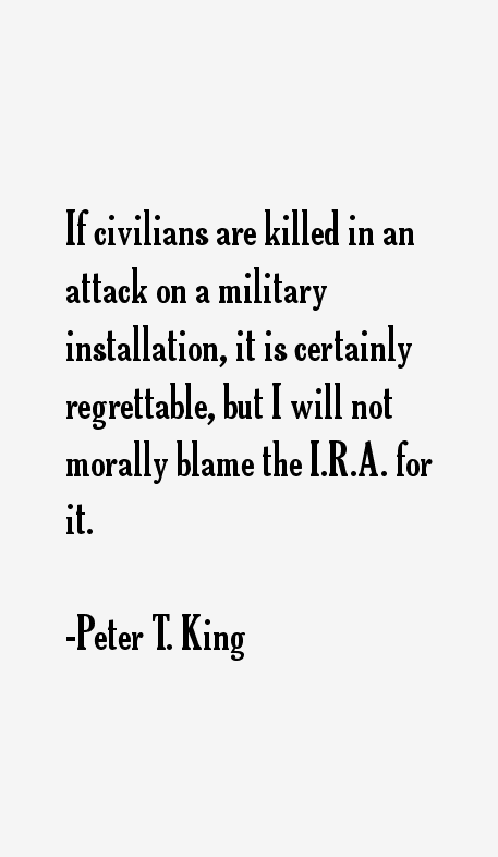 Peter T. King Quotes
