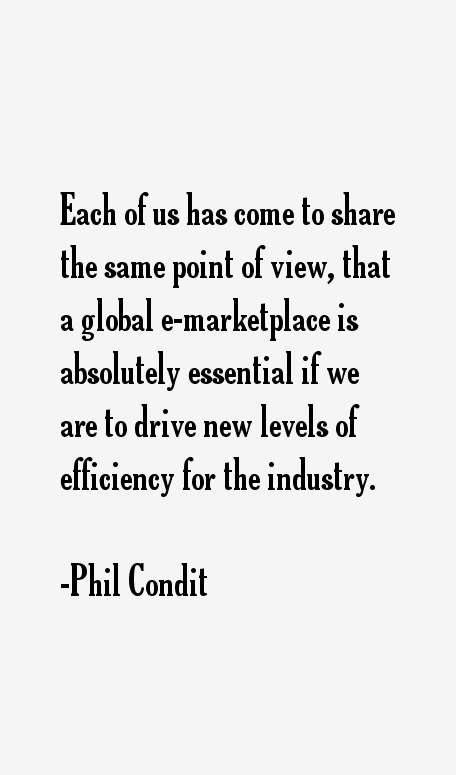 Phil Condit Quotes