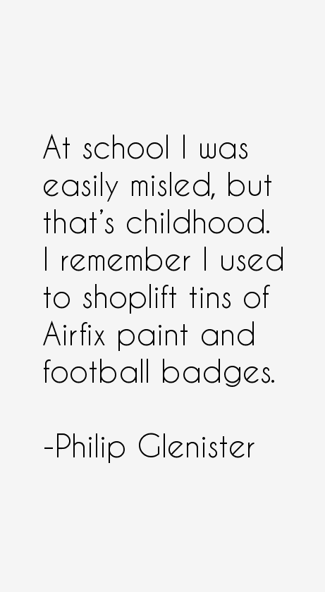 Philip Glenister Quotes