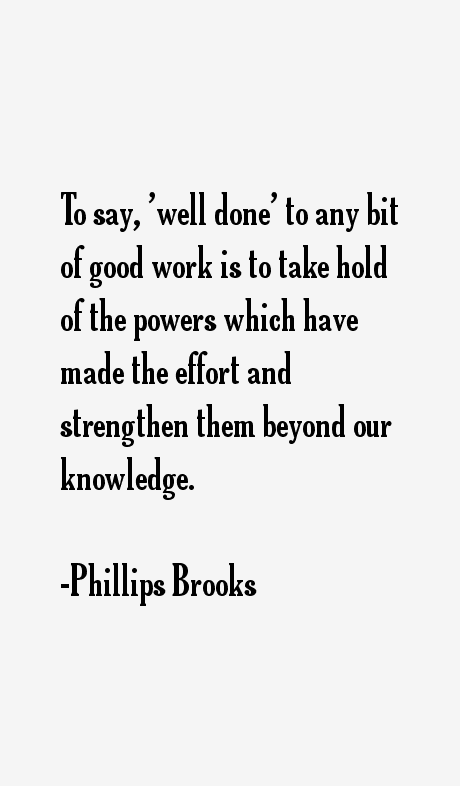 Phillips Brooks Quotes