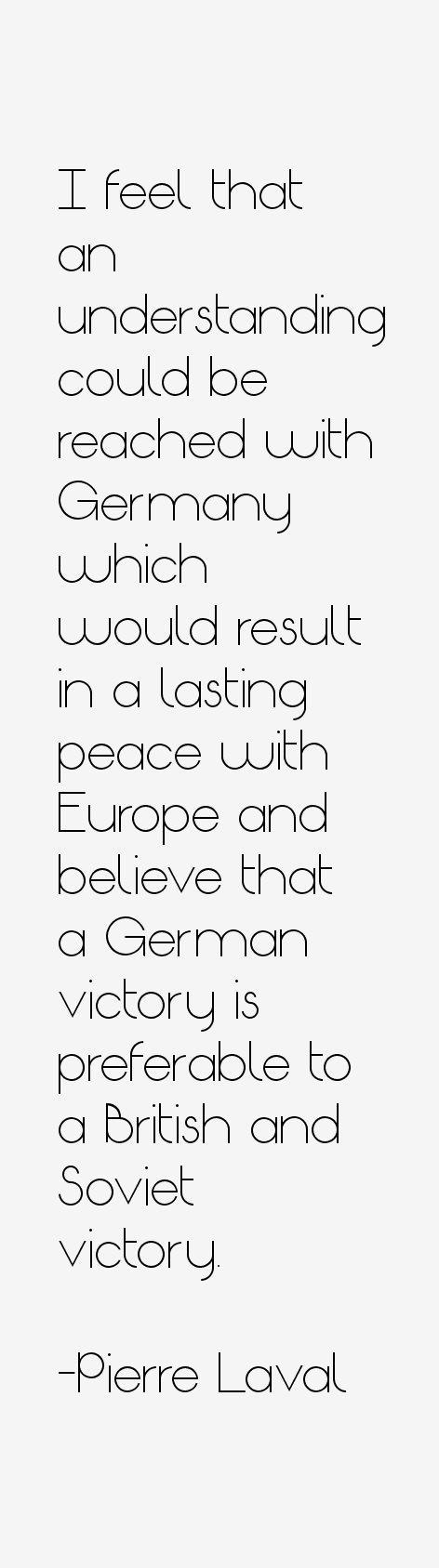 Pierre Laval Quotes