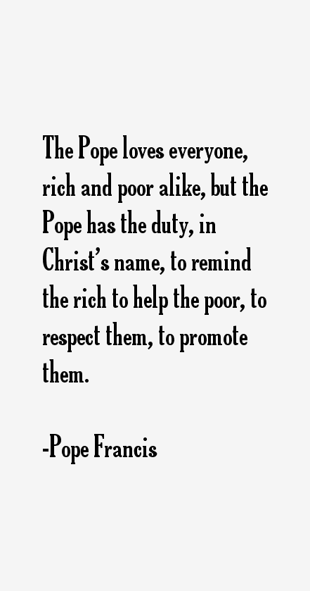 Pope Francis Quotes