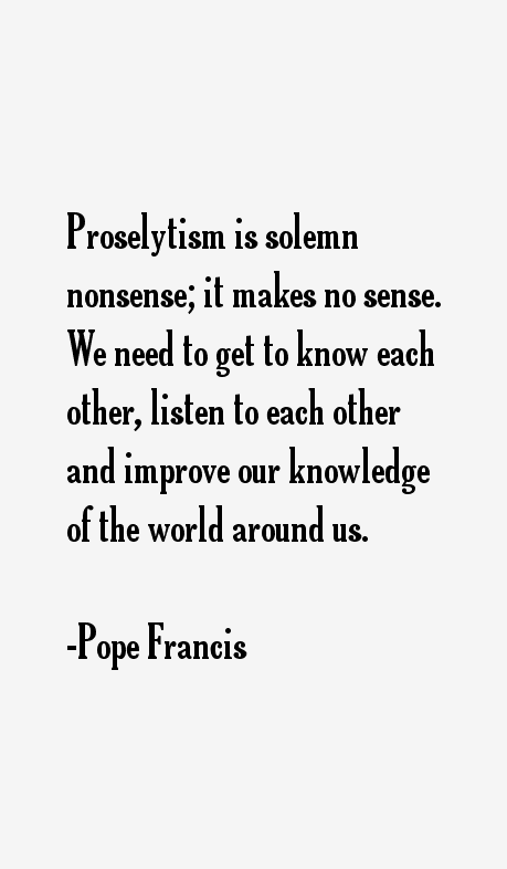 Pope Francis Quotes